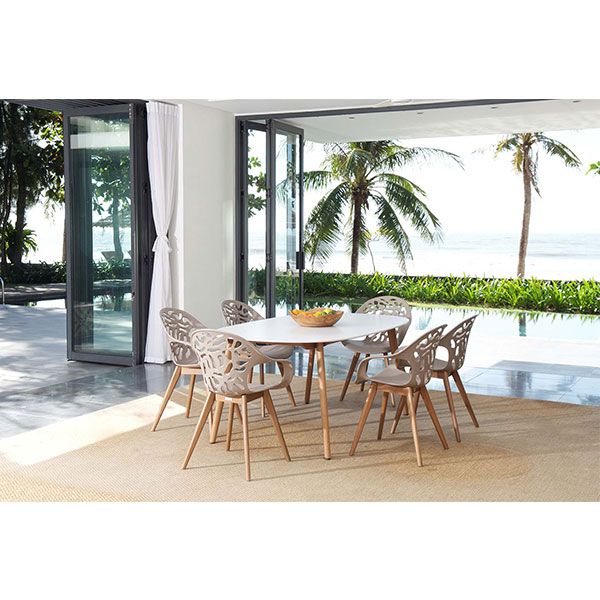 Hoouzy – Bàn ngoài trời Andros dining set