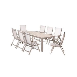 Hoouzy – Bàn ngoài trời Morella dining deluxe set
