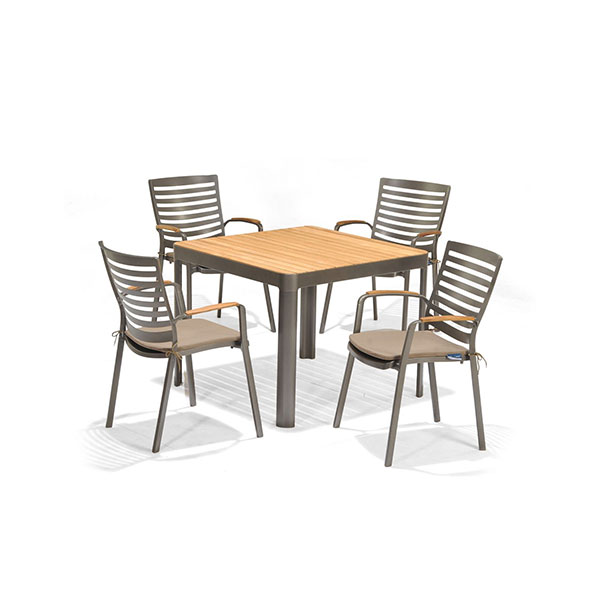 Hoouzy – Bàn ngoài trời Portals dining set