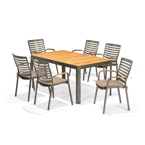 Hoouzy – Bàn ngoài trời Portals dining set