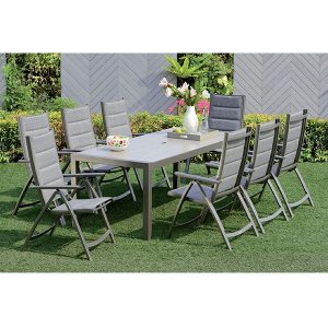 Hoouzy – Bàn ngoài trời Solana deluxe dining set